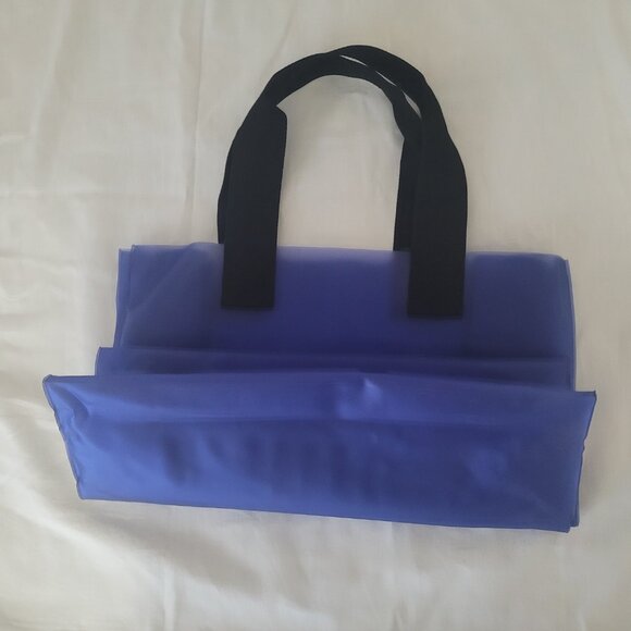 VW Blue Tote Bag Volkswagen Heavy Reusable Plastic Tote - Picture 14 of 15
